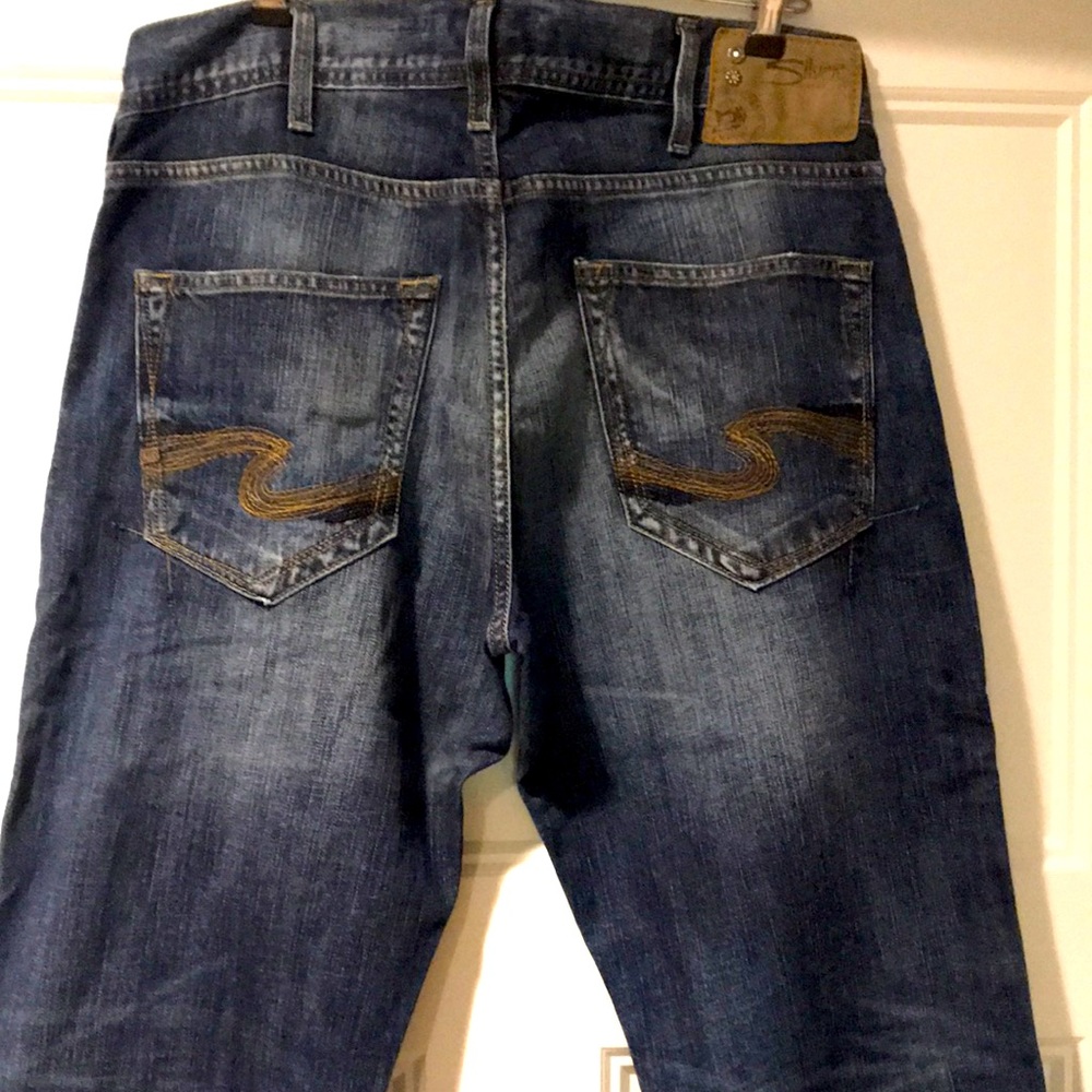 Men’s Silver Jeans